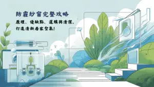 防霾紗窗完整攻略：-原理、優缺點、選購與清潔，打造清新居家空氣-文章封面圖